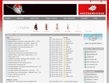 Tablet Screenshot of havedamssiden.akvariefisk.dk